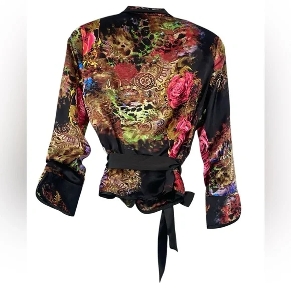 Cartise floral boho jacket. Size 12 GUC - Picture 2 of 9